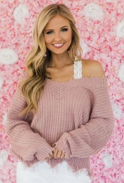 Distressed Sweater