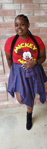 Plaid Skirt