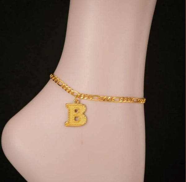 Letter Anklets