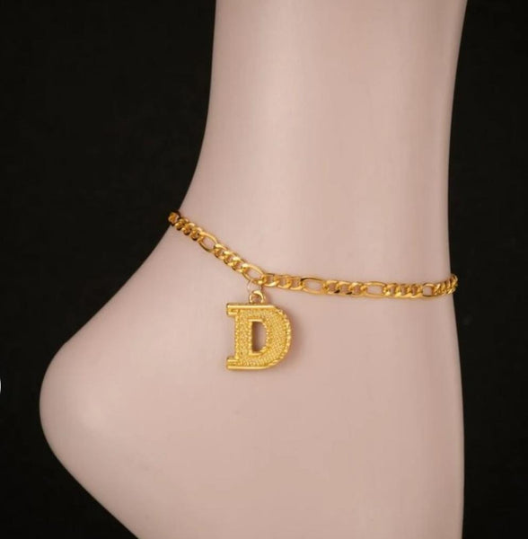 Letter Anklets