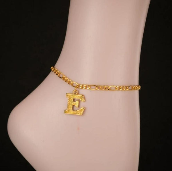 Letter Anklets