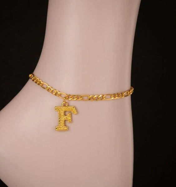 Letter Anklets