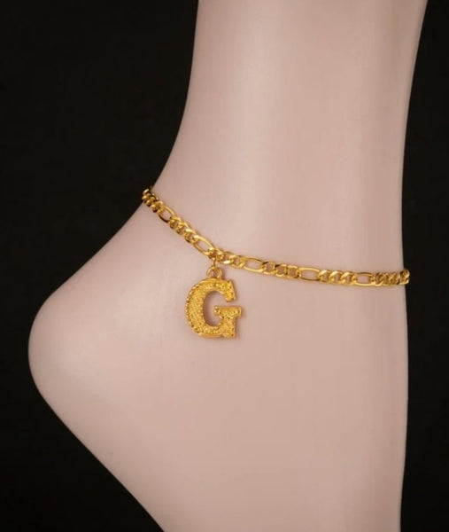 Letter Anklets