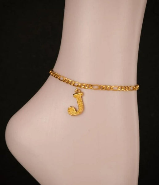 Letter Anklets