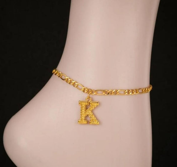 Letter Anklets