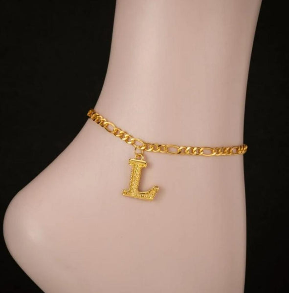 Letter Anklets