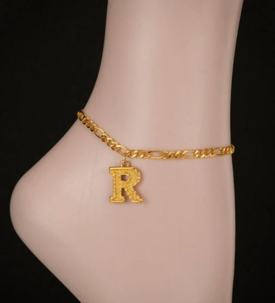 Letter Anklets