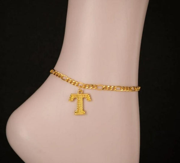 Letter Anklets