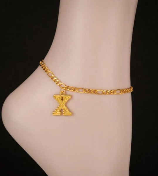 Letter Anklets